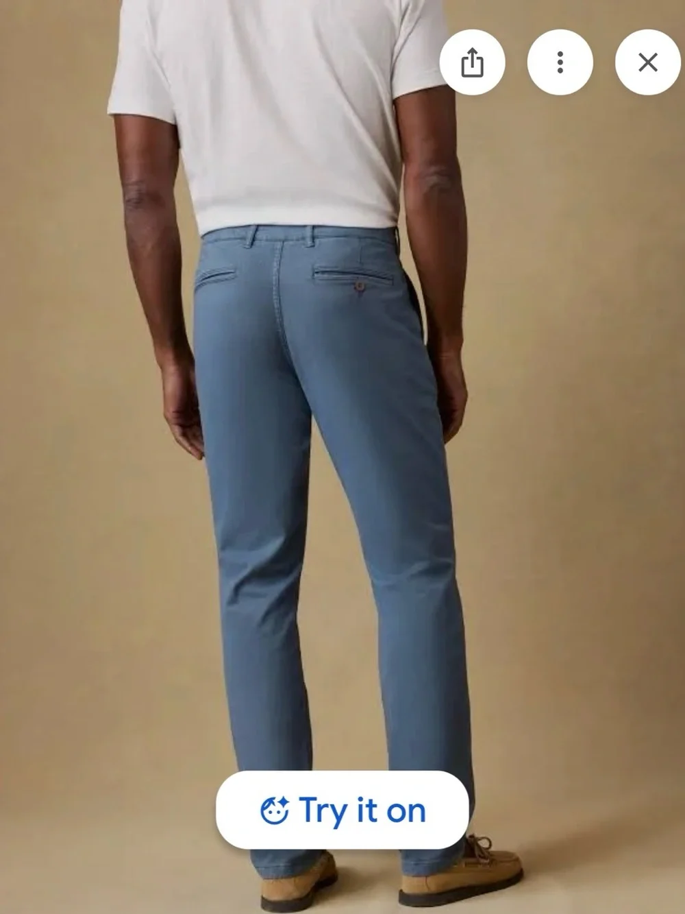 Faherty Coastline Chino Knit Chinos pants size 33